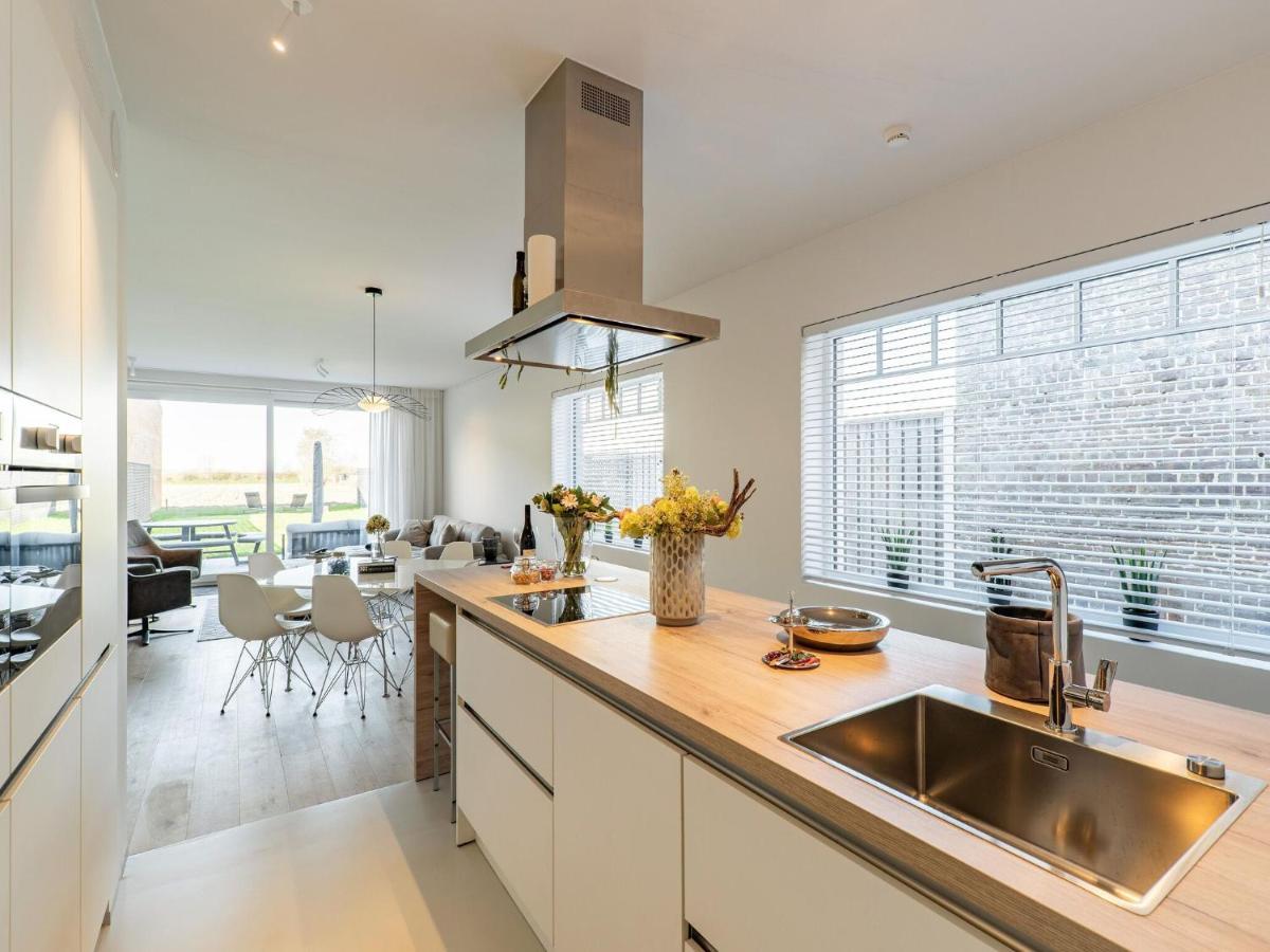Modern Holiday Home With Garden Aardenburg Dış mekan fotoğraf